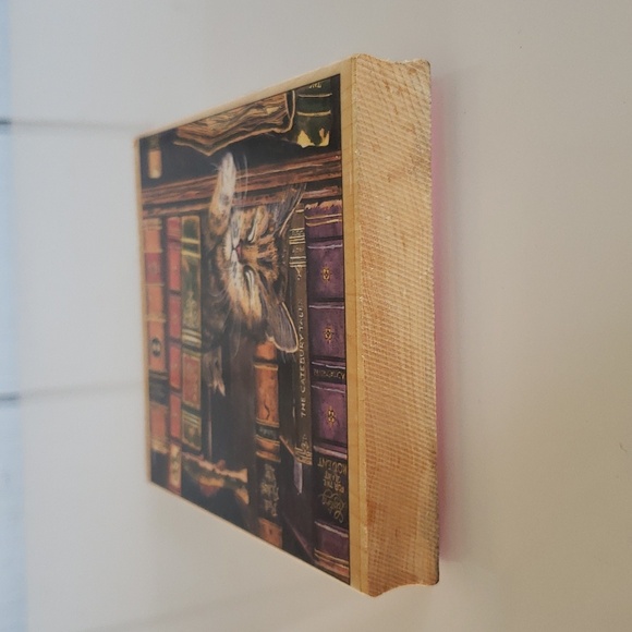 Big Cat Stamp Frederick the Literate Charles Wysocki - Picture 5 of 11